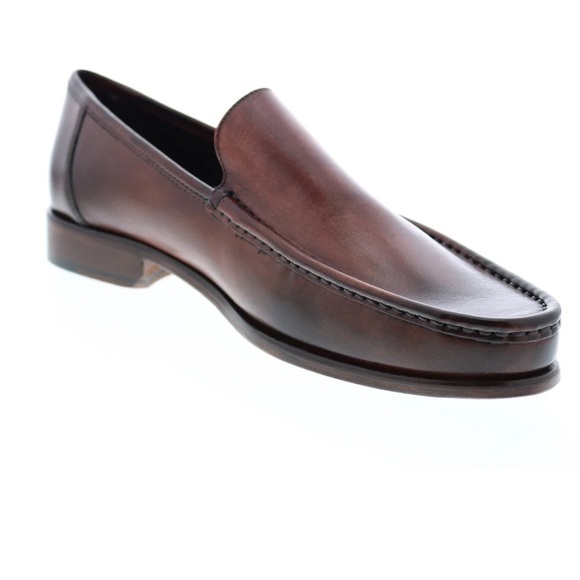 Bruno Magli Other - Bruno Magli Positano POSITANO Brown Slip On Penny Loafers Men’s Size 10